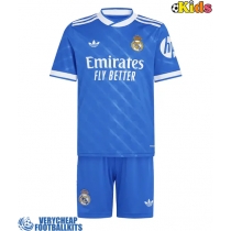 Real Madrid David Alaba #4 Replica Third Minikit 2025-26 Short Sleeve (+ pants)